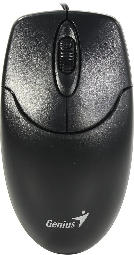 картинка Мышь проводная Genius NetScroll 120 V2 Black (31010018400) от магазина КомпьютерЦентр