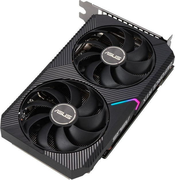 картинка Видеокарта 8Gb GDDR6 GeForce RTX 3050 Asus (DUAL-RTX3050-O8G) от магазина КомпьютерЦентр