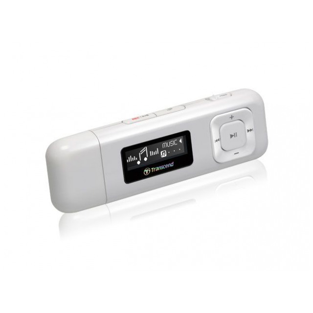 картинка Плеер MP3 Transcend 2Gb T.Sonic 330 White (TS2GMP330) от магазина КомпьютерЦентр