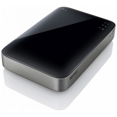 картинка Жесткий диск внешний Buffalo 500Gb MiniStation Air Wireless Storage (HDW-P500U3-EU) от магазина КомпьютерЦентр