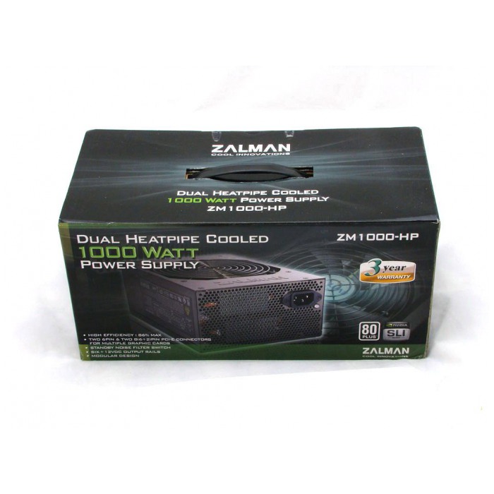 картинка Блок питания Zalman ZM1000-HP 1000W (ZM1000-HP) от магазина КомпьютерЦентр