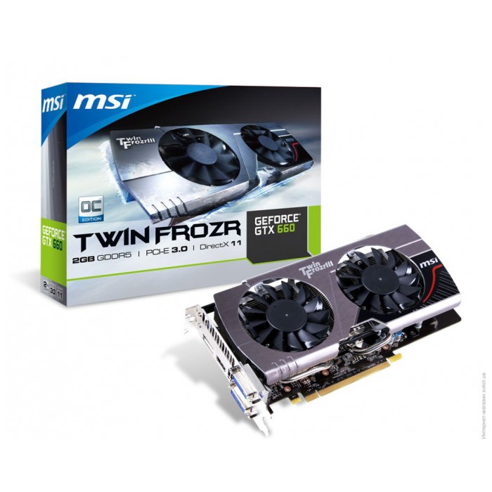картинка Видеокарта MSI GeForce GTX660 Overclocked 2Gb DDR5 (N660 TF 2GD5/OC) от магазина КомпьютерЦентр