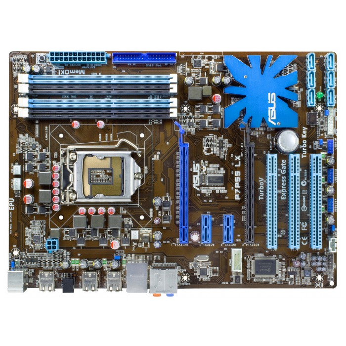картинка Материнская плата Asus P7P55 LX (90-MIBB80-G0EAY0KZ) от магазина КомпьютерЦентр