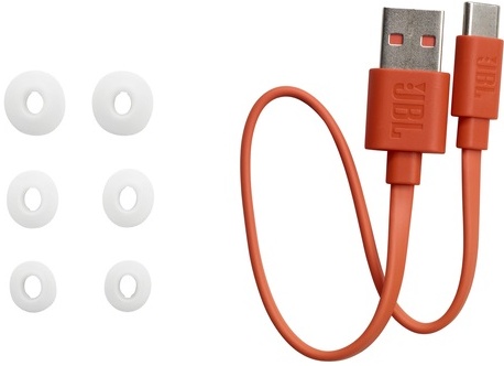 картинка Bluetooth гарнитура JBL Wave Buds белый беспроводные (JBLWBUDSWHT) от магазина КомпьютерЦентр