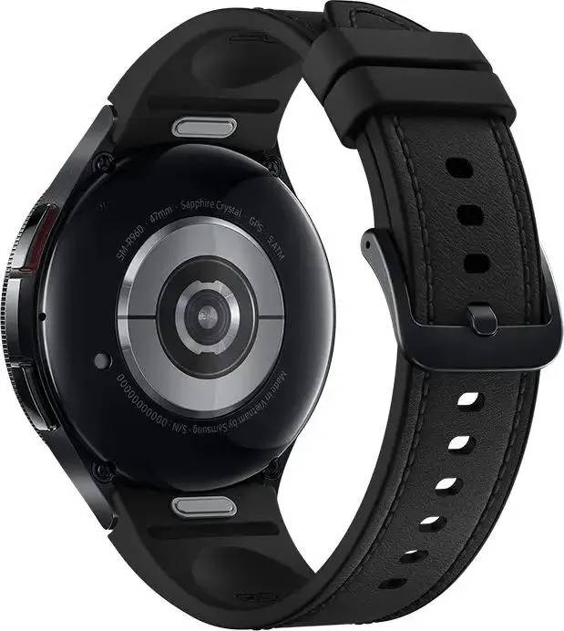 картинка Смарт-часы Samsung Galaxy Watch 6 47mm Black (SM-R960) от магазина КомпьютерЦентр