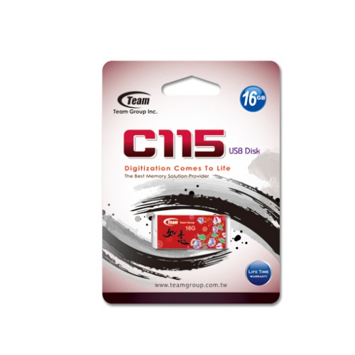 картинка Флешка USB Team 16Gb C115 Type 2 (W6) (TG016GC115W6) от магазина КомпьютерЦентр