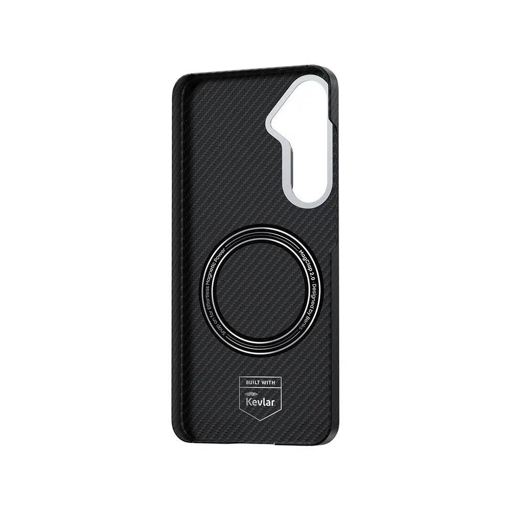 картинка Чехол Benks ArmorAir Case built with Kevlar 600D для Samsung Galaxy S25 Black от магазина КомпьютерЦентр