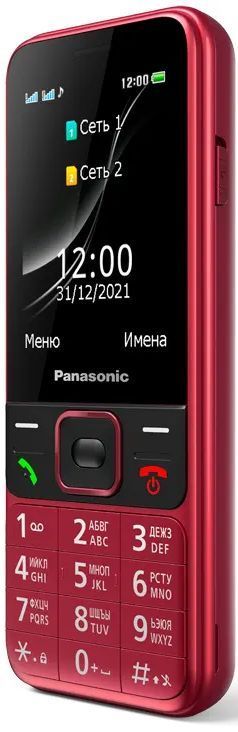 картинка Телефон мобильный Panasonic TF200 Red (KX-TF200RUR) от магазина КомпьютерЦентр