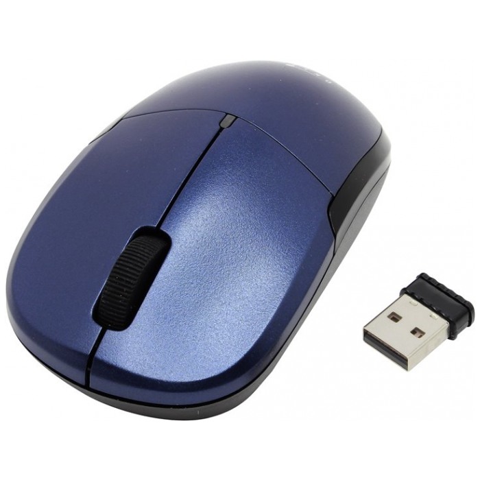 картинка Мышка Oklick 575SW+ Wireless Optical Mouse Blue от магазина КомпьютерЦентр
