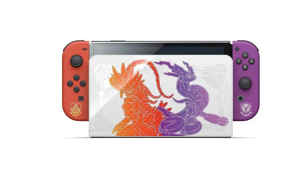 картинка Приставка игровая Nintendo Switch Oled 64 GB Pokemon Edition от магазина КомпьютерЦентр
