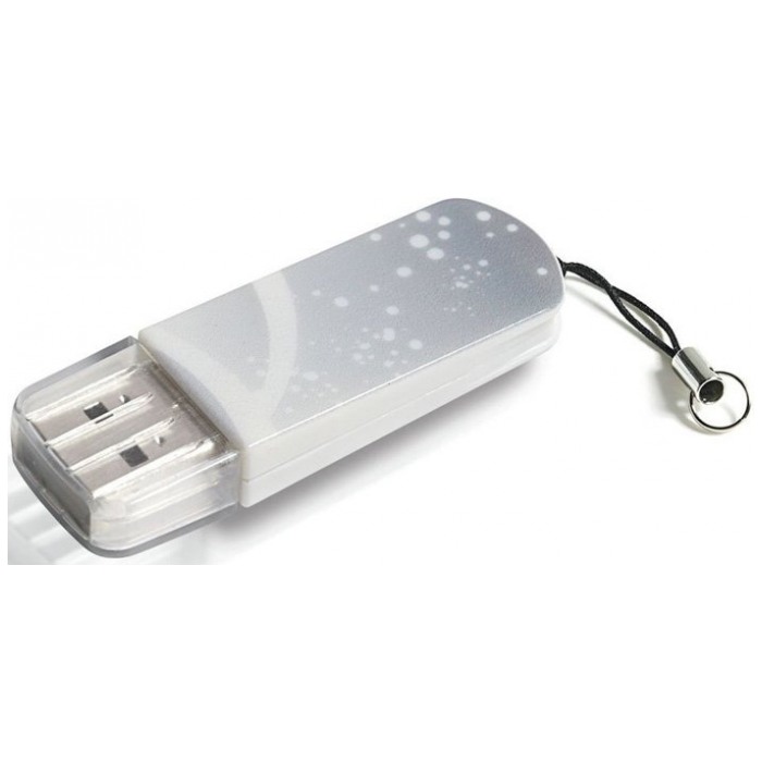 картинка Флешка USB Verbatim 8Gb Store n Go Mini Elements Wind Gray (98161) от магазина КомпьютерЦентр