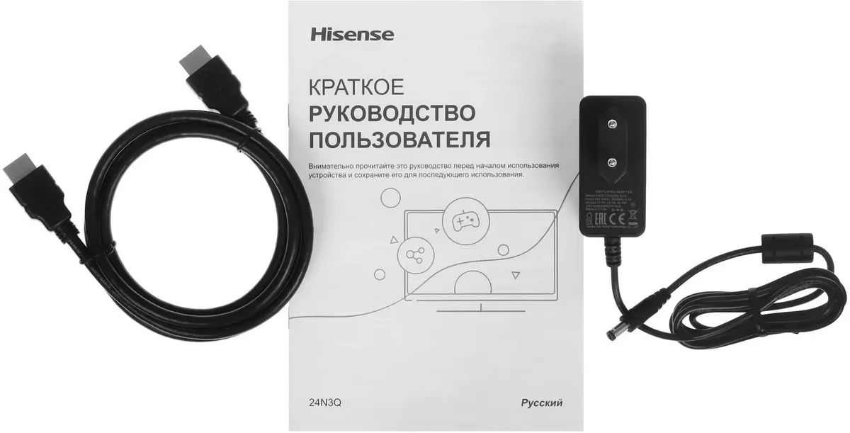 картинка Монитор 23.8'' Hisense 24N3Q IPS 1920x1080, черный от магазина КомпьютерЦентр