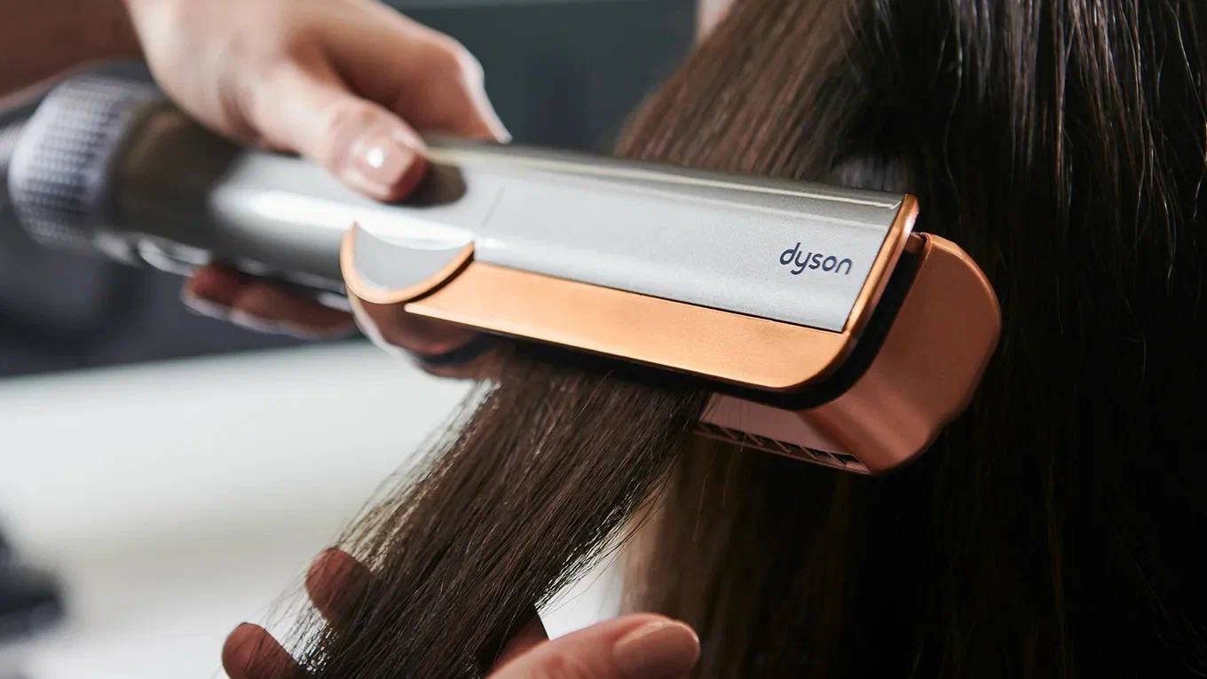 картинка Выпрямитель для волос Dyson Airstrait HT01 Nickel/ Copper от магазина КомпьютерЦентр