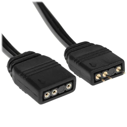 картинка Кабель разветвитель ARGB для вентиляторов 5v 3 Pin ID-COOLING FS-04 /  Сплиттер для ARGB подсветки от магазина КомпьютерЦентр
