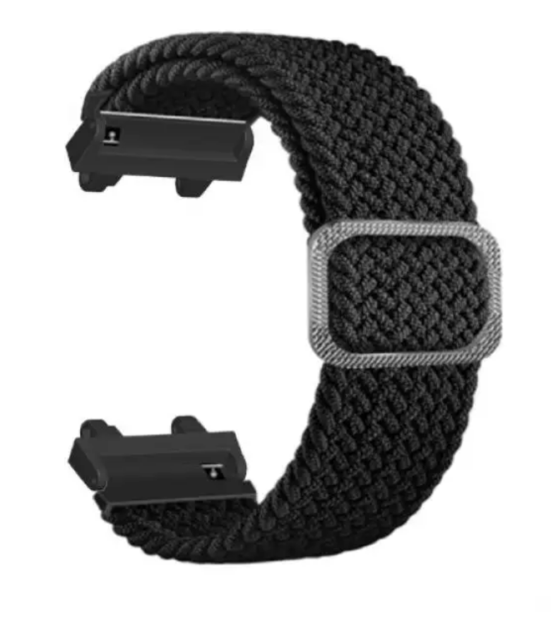 картинка Сменный ремешок для Amazfit T-Rex 2/ Amazfit T-Rex Ultra нейлон, черный от магазина КомпьютерЦентр