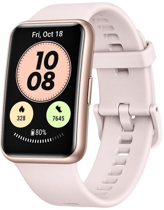 картинка Умные часы HUAWEI WATCH Fit New TIA-B09, Розовая сакура от магазина КомпьютерЦентр