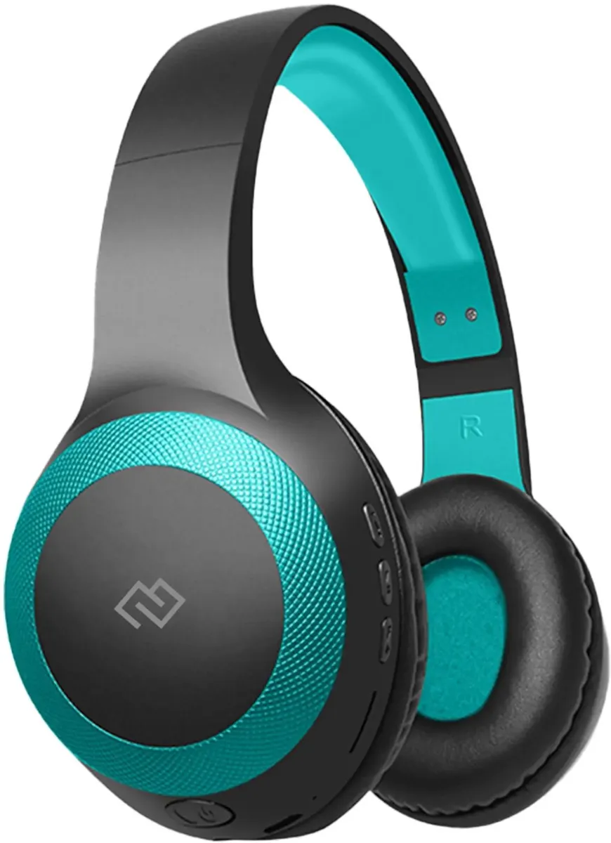 картинка Bluetooth гарнитура Digma BT-15 Black/ Blue (BT-15BLB) от магазина КомпьютерЦентр