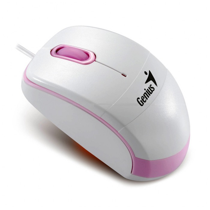 картинка Мышка Genius Micro Traveler 300 Pink USB (31010111102) от магазина КомпьютерЦентр