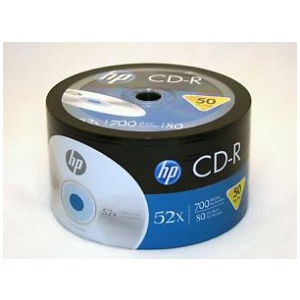 картинка Диски HP CD-R (80хв/ 700Мb) 1-52x 50 pack Bulk от магазина КомпьютерЦентр