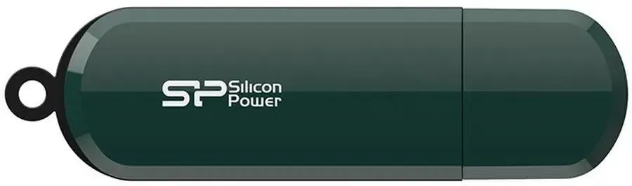 картинка USB накопитель 16Gb SiliconPower LuxMini 320 Green (SP016GBUF2320V1N) от магазина КомпьютерЦентр