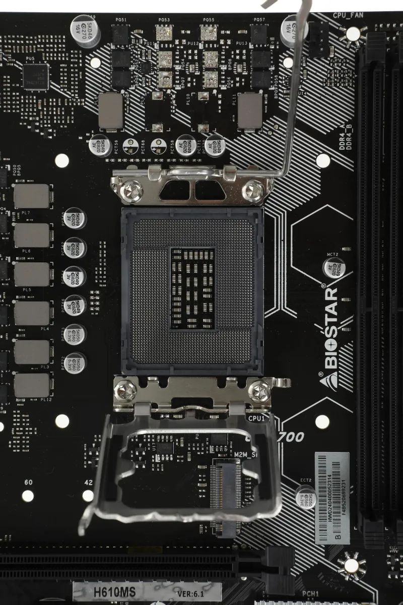 картинка Материнская плата Biostar H610MS Soc-1700 Intel H610 2xDDR4 mATX от магазина КомпьютерЦентр