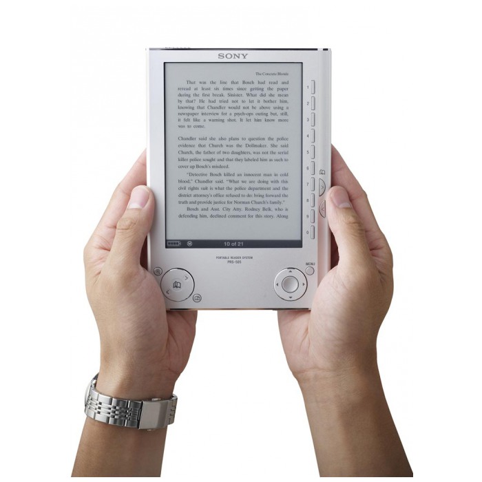 картинка Электронная книга Sony PRS-300 Silver (PRS-300/SC) от магазина КомпьютерЦентр