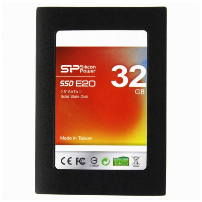 картинка SSD накопитель SiliconPower 32Gb Power E20 MLC 2.5″ SATAII (SP032GBSSDE20S25) от магазина КомпьютерЦентр
