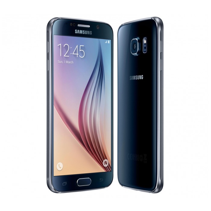 картинка Смартфон Samsung SM-G920 Galaxy S6 32Gb Black от магазина КомпьютерЦентр