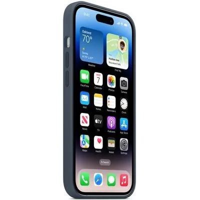 картинка Чехол Silicone case Full with MagSafe (Animation) for iPhone 14 Pro, Storm Blue от магазина КомпьютерЦентр