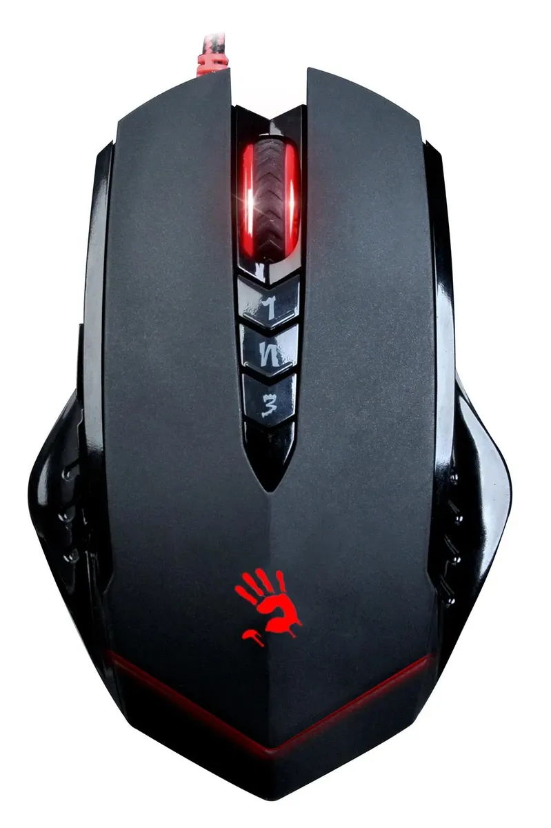 картинка Мышка A4Tech Bloody V8, игровая, черная от магазина КомпьютерЦентр