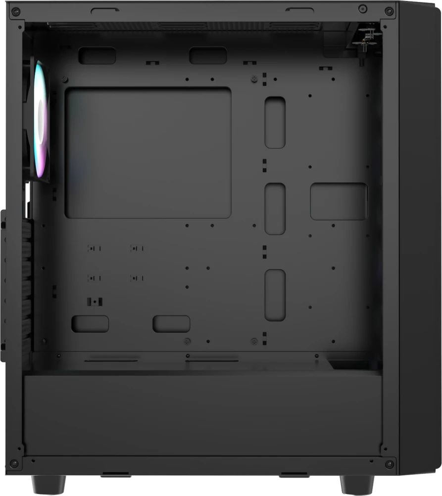 картинка Корпус Ocypus Gamma C70 BK ARGB, Mid-tower, Black, без БП (Gamma-C70-BKG400XX-GL) от магазина КомпьютерЦентр
