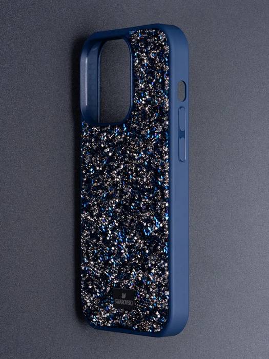 картинка Чехол Swarovski для iphone 13 Pro Синий от магазина КомпьютерЦентр