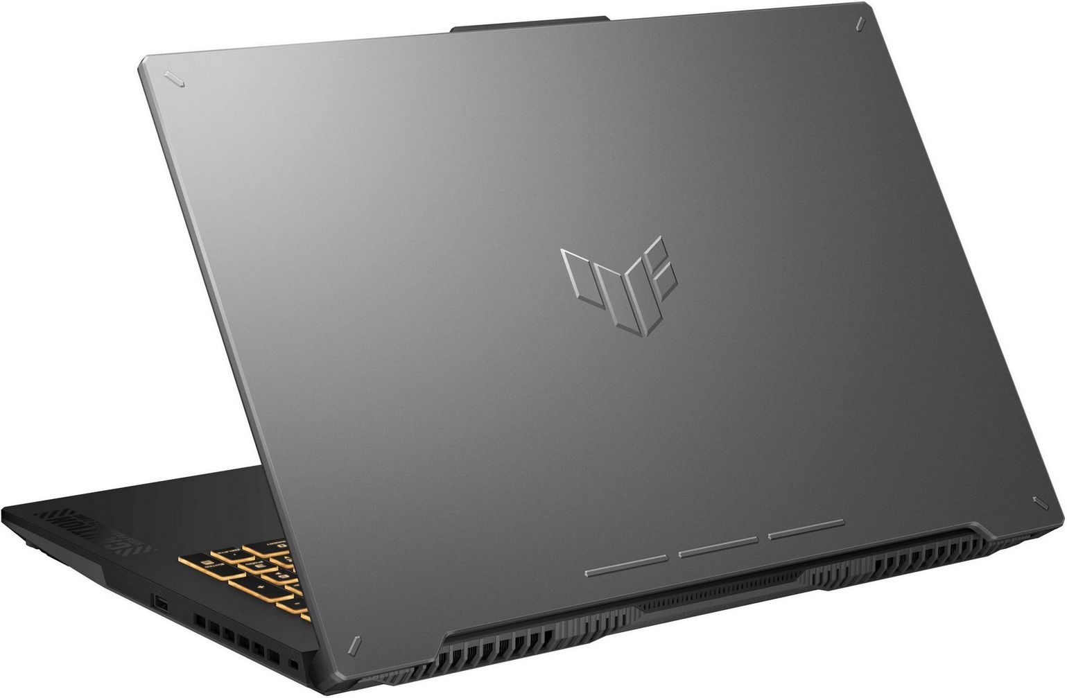 картинка Ноутбук ASUS TUF Gaming FX707VJB-HX098, 17.3'', IPS, FHD, Core 5 210H, 16ГБ, 512ГБ SSD, NVIDIA GeForce RTX 3050, DOS, Mecha Gray от магазина КомпьютерЦентр