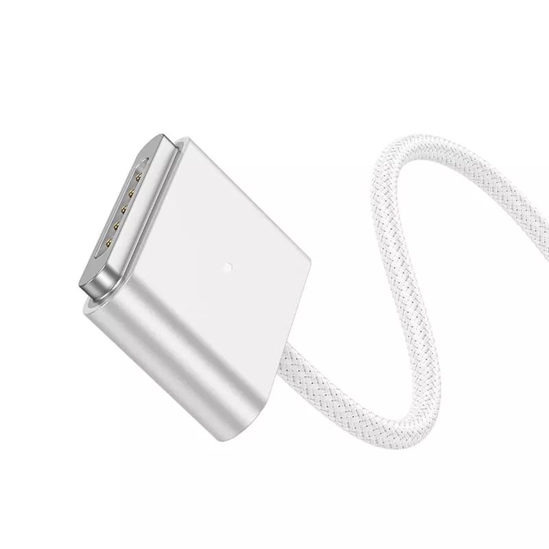 картинка Кабель для зарядки MacBook HOCO X103 Type-C to Mag3 140W 2м магнитный белый от магазина КомпьютерЦентр