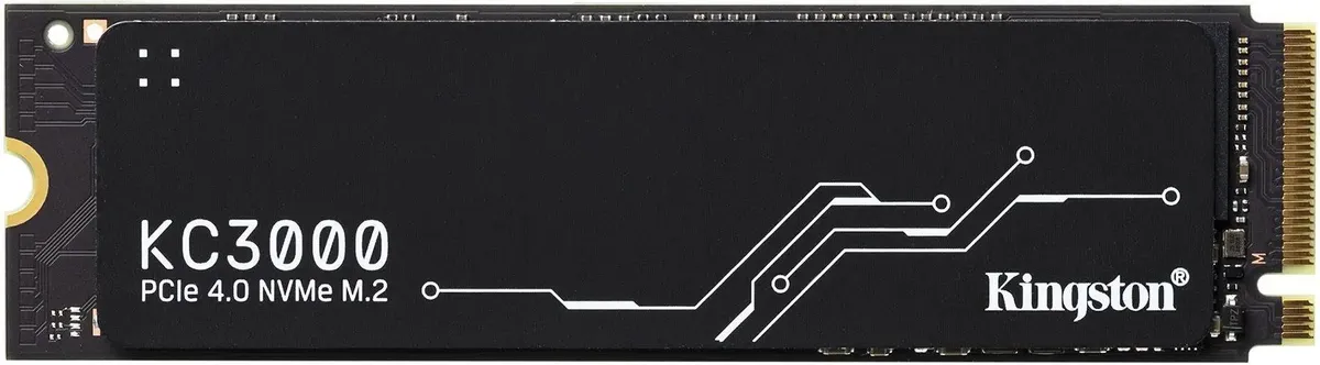 картинка SSD накопитель 2Tb Kingston KC3000 M.2 PCI-E 4.0 NVMe (SKC3000D/ 2048G) от магазина КомпьютерЦентр