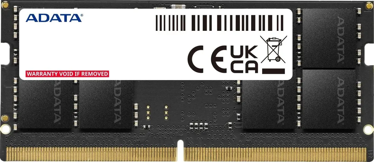 картинка SO-DIMM DDR5 8Gb 4800MHz PC5-38400 A-Data (AD5S48008G-S) от магазина КомпьютерЦентр