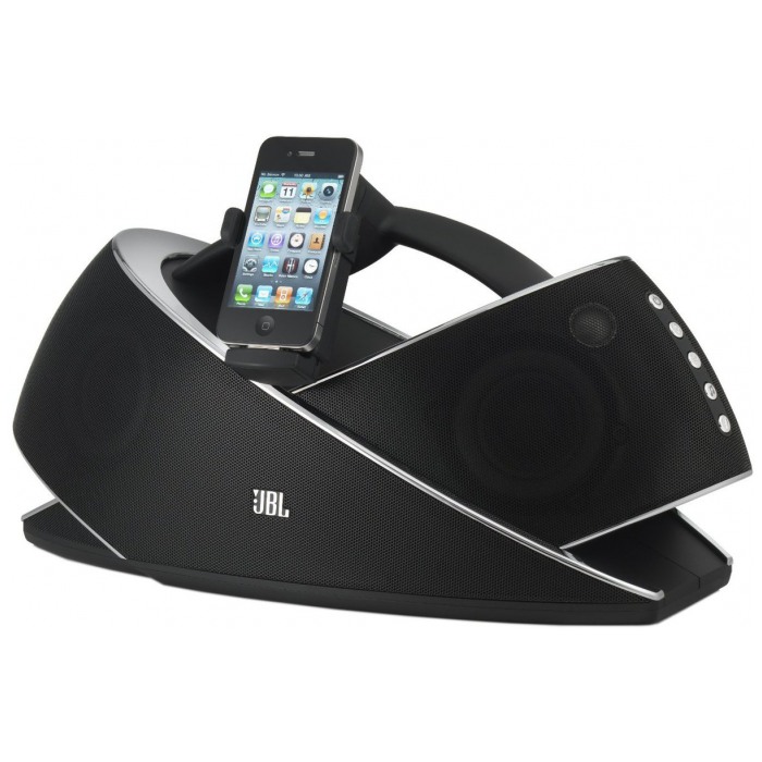 картинка Акустика с док-станцией JBL On Beat Xtreme Black for iPad/ iPhone/ iPod (JBL-ONBEATXTEU/ BK) от магазина КомпьютерЦентр