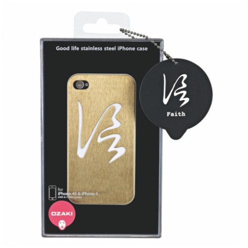 картинка Чехол Ozaki iCoat Good Life White/Steel Faith for iPhone 4/4S (IC862WFA) от магазина КомпьютерЦентр
