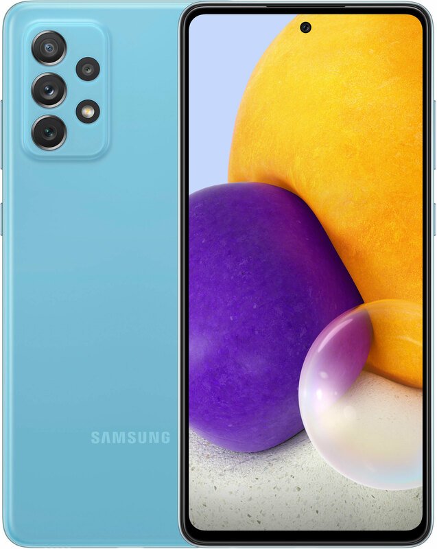 картинка Смартфон Samsung Galaxy A72 6GB 128GB Blue (SM-A725FZBDSER) от магазина КомпьютерЦентр