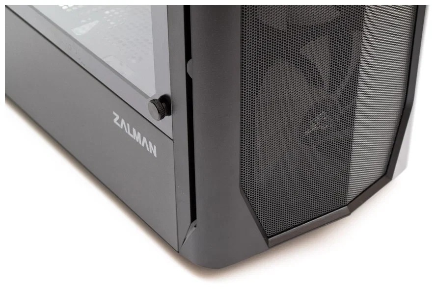 картинка Компьютерный корпус MidiTower Zalman N4 black, без БП, (N4 rev.1) от магазина КомпьютерЦентр
