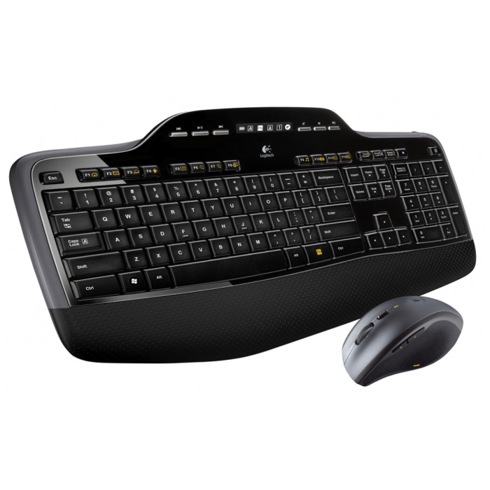 картинка Клавиатура+мышь Logitech MK710 Wireless Black (920-002434) от магазина КомпьютерЦентр