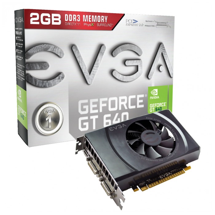 картинка Видеокарта Evga 2Gb DDR3 GeForce GT640 (02G-P4-2643-KR) от магазина КомпьютерЦентр
