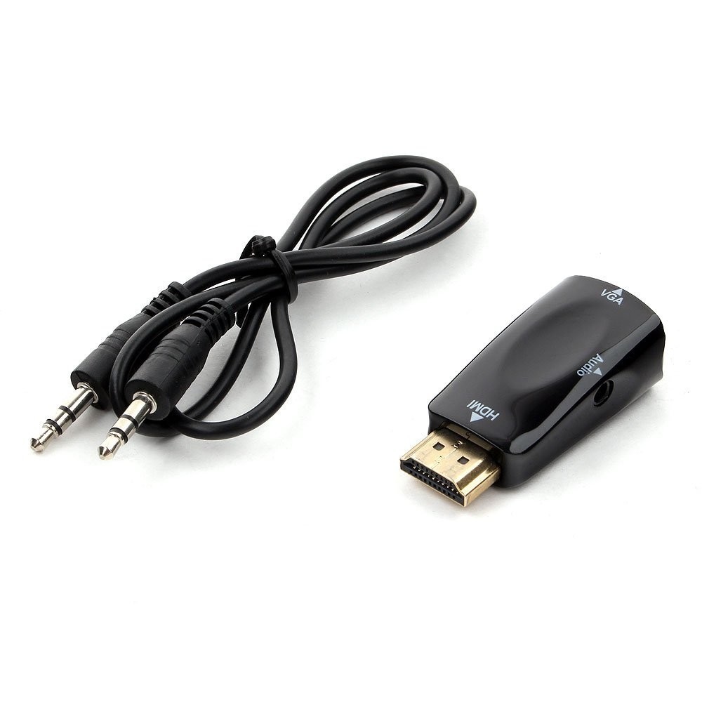 картинка Переходник HDMI-VGA Cablexpert A-HDMI-VGA-02, 19M/ 15F, Jack3.5 аудиовыход от магазина КомпьютерЦентр