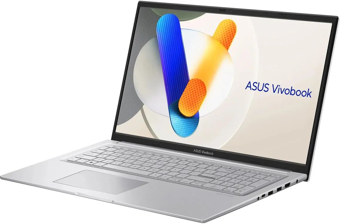 картинка Ноутбук ASUS Vivobook 17 X1704VA-AU1105 17.3'' IPS /  Core 3 100U/  16Gb/  512 Gb SSD/  Intel Graphics/  noOS/  Silver от магазина КомпьютерЦентр