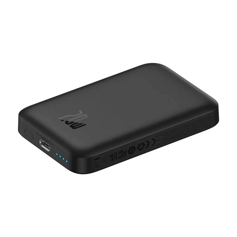 картинка Внешний аккумулятор Baseus OS Magnetic Mini Air 6000mAh 20W stellar white от магазина КомпьютерЦентр