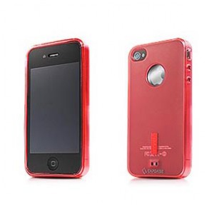 картинка Чехол Capdase Soft Jacket 2 Xpose Red for iPhone 4 (SJIH4-P209) от магазина КомпьютерЦентр