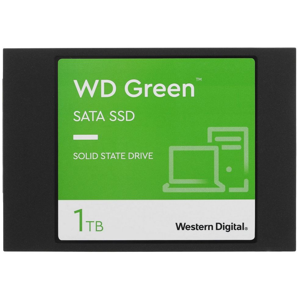 картинка SSD накопитель 1Tb 2.5'' WesternDigital WD Green SATA III (WDS100T5G0A) от магазина КомпьютерЦентр