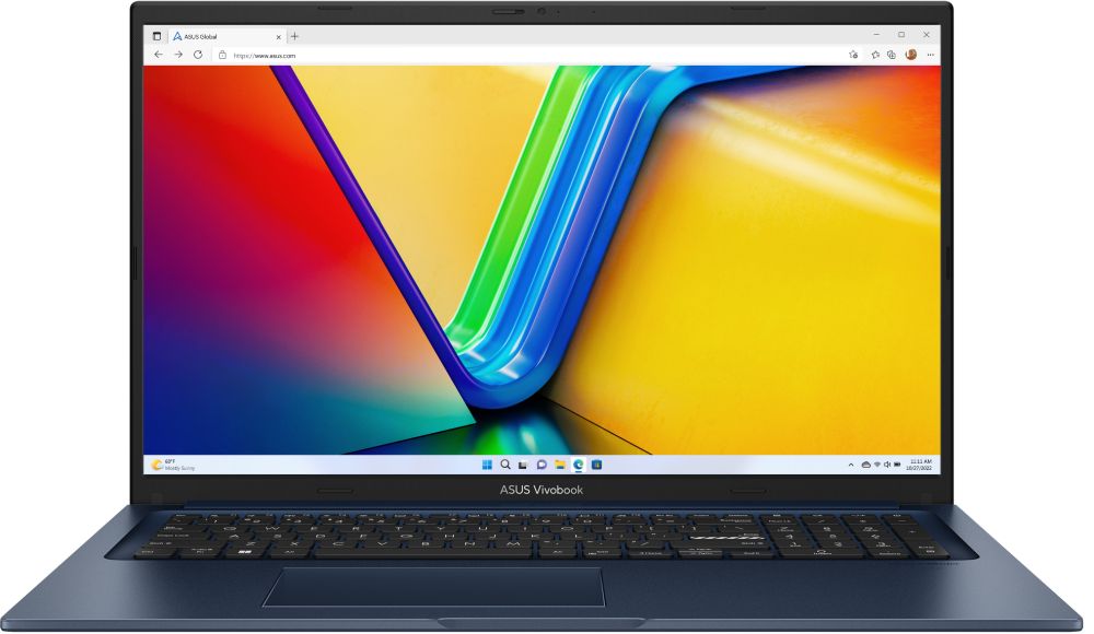 картинка Ноутбук ASUS Vivobook 17 X1704VA-AU853 17.3'' FHD /  5 120U/  16Gb/  512 Gb SSD/  noDVD/  Intel UHD Graphics/  noOS/  Blue от магазина КомпьютерЦентр