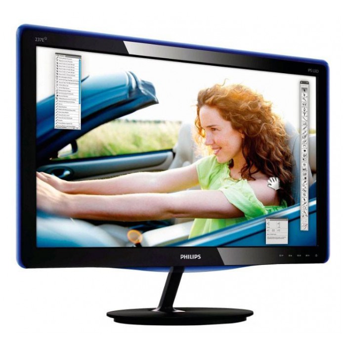 картинка Монитор Philips 23″ 237E3QSU Black (237E3QSU/01) от магазина КомпьютерЦентр