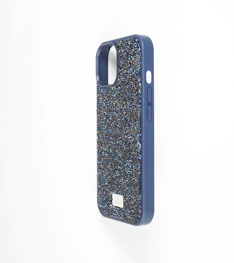картинка Чехол Swarovski для iphone 15 Pro Синий от магазина КомпьютерЦентр